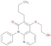 1,8-Naphthyridin-2(1H)-one, 3-butyl-4-(2-hydroxyethoxy)-1-phenyl-