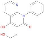 1,8-Naphthyridin-2(1H)-one, 4-hydroxy-3-(2-hydroxyethyl)-1-phenyl-