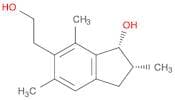 1H-Indene-5-ethanol, 2,3-dihydro-3-hydroxy-2,4,6-trimethyl-, cis-