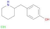 Phenol, 4-(2-piperidinylmethyl)-, hydrochloride