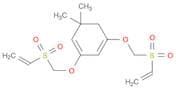 1,3-Cyclohexadiene, 1,3-bis[(ethenylsulfonyl)methoxy]-5,5-dimethyl-