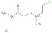 2-chloroethyl-(2-methoxycarbonylethyl)-methyl-azanium chloride