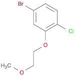 4-Bromo-1-chloro-2-(2-methoxyethoxy)benzene