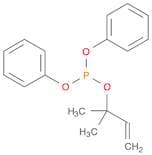 Phosphorous acid, 1,1-dimethyl-2-propenyl diphenyl ester
