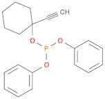 Phosphorous acid, 1-ethynylcyclohexyl diphenyl ester
