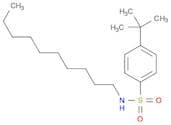 Benzenesulfonamide, N-decyl-4-(1,1-dimethylethyl)-
