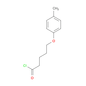 Pentanoyl chloride, 5-(4-methylphenoxy)-