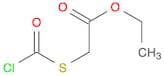Acetic acid, [(chlorocarbonyl)thio]-, ethyl ester