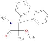 2-Azetidinone, 3-methoxy-1,3-dimethyl-4,4-diphenyl-