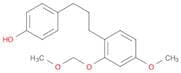 Phenol, 4-[3-[4-methoxy-2-(methoxymethoxy)phenyl]propyl]-