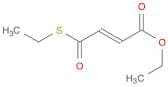 2-Butenoic acid, 4-(ethylthio)-4-oxo-, ethyl ester, (E)-
