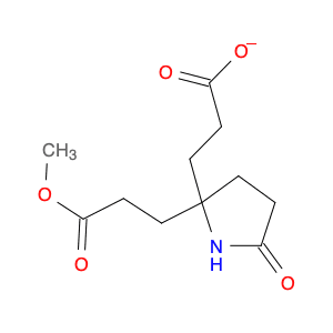 2,2-Pyrrolidinedipropanoic acid, 5-oxo-, monomethyl ester