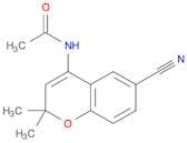 Acetamide, N-(6-cyano-2,2-dimethyl-2H-1-benzopyran-4-yl)-