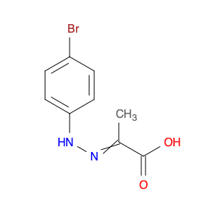 Propanoic acid, 2-[(4-bromophenyl)hydrazono]-
