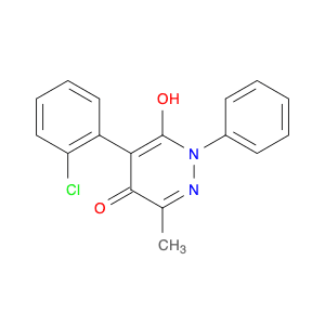 5-(2-Chlorophenyl)-6-hydroxy-3-methyl-1-phenylpyridazin-4(1H)-one