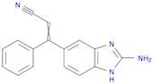 2-Propenenitrile, 3-(2-amino-1H-benzimidazol-5-yl)-3-phenyl-
