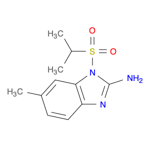 1H-Benzimidazol-2-amine, 6-methyl-1-[(1-methylethyl)sulfonyl]-
