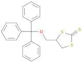 1,3-Dithiolane-2-thione, 4-[(triphenylmethoxy)methyl]-