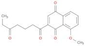 1,4-Naphthalenedione, 2-(1,5-dioxoheptyl)-8-methoxy-