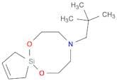 6,12-Dioxa-9-aza-5-silaspiro[4.7]dodec-2-ene, 9-(2,2-dimethylpropyl)-
