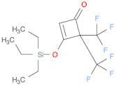 2-Cyclobuten-1-one, 3-[(triethylsilyl)oxy]-4,4-bis(trifluoromethyl)-
