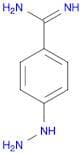 Benzenecarboximidamide, 4-hydrazino-