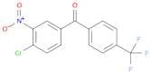 Methanone, (4-chloro-3-nitrophenyl)[4-(trifluoromethyl)phenyl]-