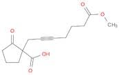 Cyclopentanecarboxylic acid, 1-(7-methoxy-7-oxo-2-heptynyl)-2-oxo-