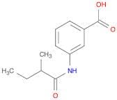 3-(2-Methylbutanamido)benzoic acid