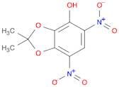 1,3-Benzodioxol-4-ol, 2,2-dimethyl-5,7-dinitro-