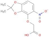 Acetic acid, [(2,2-dimethyl-5-nitro-1,3-benzodioxol-4-yl)oxy]-