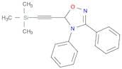 1,2,4-Oxadiazole, 4,5-dihydro-3,4-diphenyl-5-[(trimethylsilyl)ethynyl]-