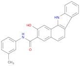 11H-Benzo[a]carbazole-3-carboxamide, 2-hydroxy-N-(3-methylphenyl)-
