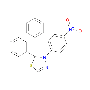 1,3,4-Thiadiazole, 2,3-dihydro-3-(4-nitrophenyl)-2,2-diphenyl-