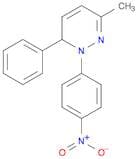Pyridazine, 1,6-dihydro-3-methyl-1-(4-nitrophenyl)-6-phenyl-