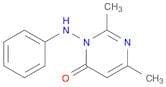 4(3H)-Pyrimidinone, 2,6-dimethyl-3-(phenylamino)-