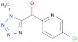 Methanone, (5-chloro-2-pyridinyl)(1-methyl-1H-tetrazol-5-yl)-