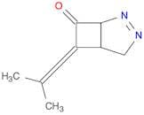 2,3-Diazabicyclo[3.2.0]hept-2-en-7-one, 6-(2-methyl-1-propenylidene)-