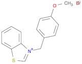 Benzothiazolium, 3-[(4-methoxyphenyl)methyl]-, bromide