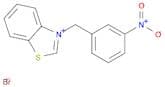Benzothiazolium, 3-[(3-nitrophenyl)methyl]-, bromide