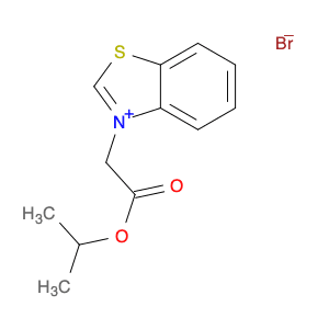 Benzothiazolium, 3-[2-(1-methylethoxy)-2-oxoethyl]-, bromide
