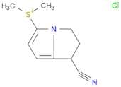 Sulfonium, (1-cyano-2,3-dihydro-1H-pyrrolizin-5-yl)dimethyl-, chloride