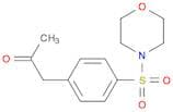 Morpholine, 4-[[4-(2-oxopropyl)phenyl]sulfonyl]-