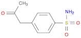 Benzenesulfonamide, 4-(2-oxopropyl)-