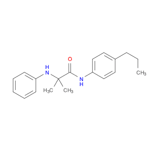 Propanamide, 2-methyl-2-(phenylamino)-N-(4-propylphenyl)-