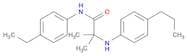 Propanamide, N-(4-ethylphenyl)-2-methyl-2-[(4-propylphenyl)amino]-