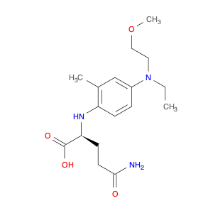 L-Glutamine, N-[4-[ethyl(2-methoxyethyl)amino]-2-methylphenyl]-