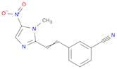 Benzonitrile, 3-[2-(1-methyl-5-nitro-1H-imidazol-2-yl)ethenyl]-