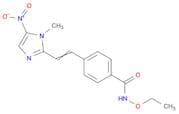 Benzamide, N-ethoxy-4-[2-(1-methyl-5-nitro-1H-imidazol-2-yl)ethenyl]-