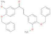 2-Propen-1-one, 1,3-bis[3-methoxy-4-(phenylmethoxy)phenyl]-